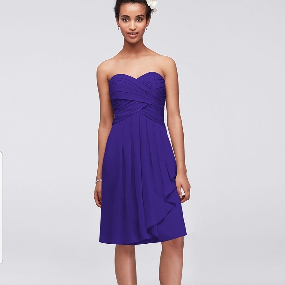 David's Bridal bridesmaid dress